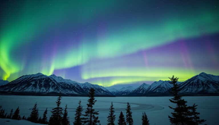 Mejores lugares para ver auroras boreales en Alaska 2026